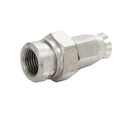 Bilde av Female Hose End 1/8"-27 NPT - AN3 PTFE slange