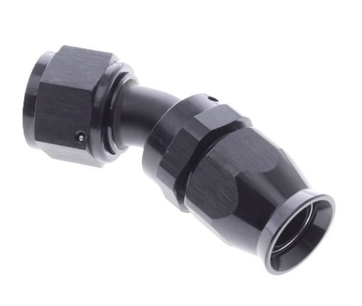 Bilde av 30gr. PTFE AN kobling - AN-12 - Svart