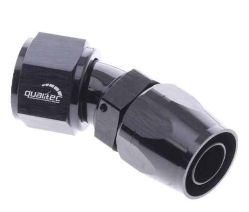 Bilde av 30gr. AN kobling - AN-12 - Svart - High flow