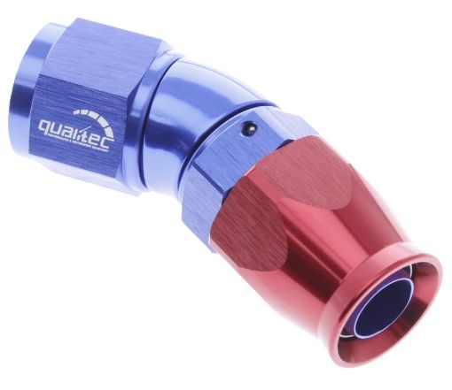 Bilde av 30gr. PTFE AN kobling - AN-4 - Rød/Blå - High Flow