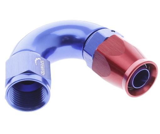 Bilde av 150gr. PTFE AN kobling - Rød/Blå - High Flow