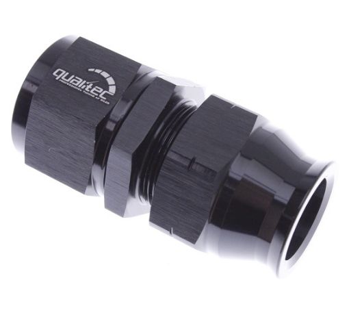 Bilde av Rett tube to female AN kobling - AN-8 - svart - 1/2" (12,7mm.)