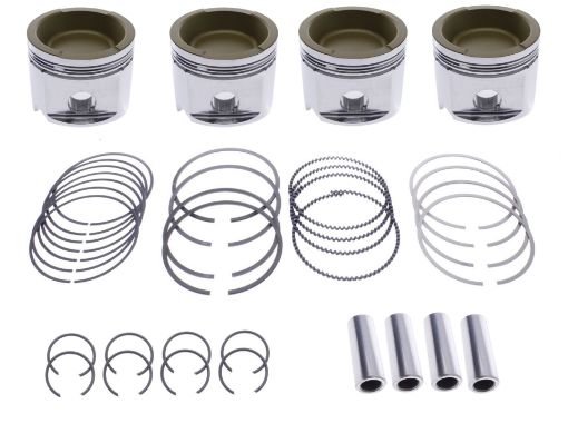 Bilde av JE-Pistons Custom Volvo 1.7L 8V - B18FT - Turbo - 8.5:1 - 81.50mm - Set of 4