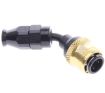 Bilde av 45° PTFE Quick Connect Hose Ends -Black/Gold - AN4