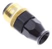 Bilde av Straight PTFE Quick Connect Hose Ends -Black/Gold - AN6
