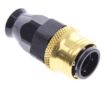 Bilde av Straight PTFE Quick Connect Hose Ends -Black/Gold - AN6