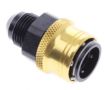 Bilde av AN male quick connect adapter -Black/Gold - AN8