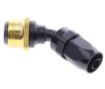 Bilde av 45° Quick Connect Hose Ends -Black/Gold - AN8