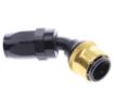 Bilde av 45° Quick Connect Hose Ends -Black/Gold - AN8