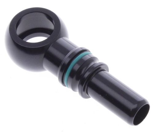 Bilde av M12 Banjo to Quick Connect - Black - AN6