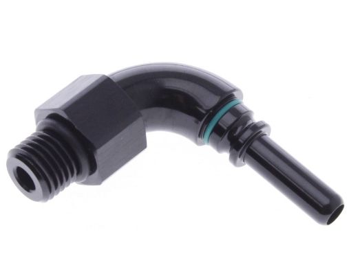 Bilde av 90° AN4 - AN4 O-ring (7/16"x20 SAE UNF) - Black