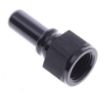 Bilde av AN Female to Male quick connect adapter -Black - AN6