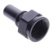 Bilde av AN Female to Male quick connect adapter -Black - AN8
