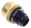 Bilde av AN male quick connect adapter -Black/Gold - AN16