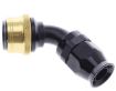 Bilde av 60° PTFE Quick Connect Hose Ends -Black/Gold - AN12