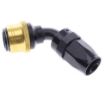 Bilde av 60° Quick Connect Hose Ends -Black/Gold - AN8