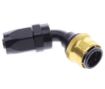 Bilde av 60° Quick Connect Hose Ends -Black/Gold - AN8