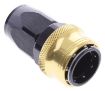 Bilde av Straight Quick Connect Hose Ends -Black/Gold - AN12