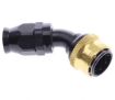 Bilde av 45° PTFE Quick Connect Hose Ends -Black/Gold - AN12