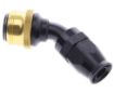 Bilde av 45° PTFE Quick Connect Hose Ends -Black/Gold - AN10