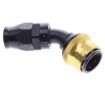 Bilde av 45° PTFE Quick Connect Hose Ends -Black/Gold - AN10