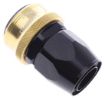 Bilde av Straight Quick Connect Hose Ends - Black/Gold - AN20