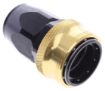 Bilde av Straight Quick Connect Hose Ends - Black/Gold - AN20