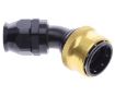 Bilde av 45° PTFE Quick Connect Hose Ends -Black/Gold - AN16