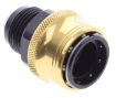 Bilde av AN male quick connect adapter -Black/Gold - AN12
