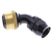 Bilde av 60° PTFE Quick Connect Hose Ends -Black/Gold - AN16