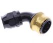 Bilde av 60° PTFE Quick Connect Hose Ends -Black/Gold - AN16