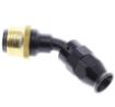 Bilde av 45° PTFE Quick Connect Hose Ends -Black/Gold - AN6