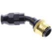Bilde av 45° PTFE Quick Connect Hose Ends -Black/Gold - AN6
