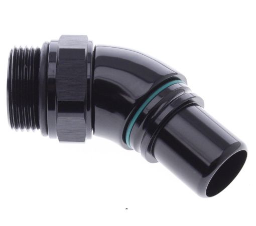 Bilde av 45° AN16 - AN16 O-ring (1-5/16-12 SAE UNF) - Black/Gold