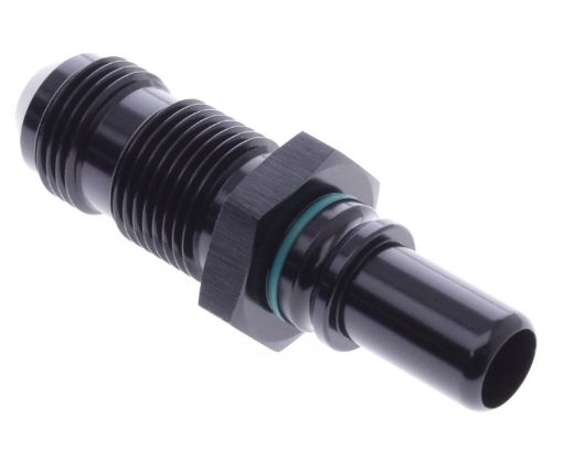 Bilde av AN Bulkhead to Male quick connect - Black - AN8