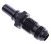 Bilde av AN Bulkhead to Male quick connect - Black - AN8