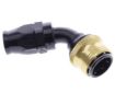Bilde av 60° PTFE Quick Connect Hose Ends -Black/Gold - AN10