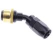 Bilde av 45° Quick Connect Hose Ends -Black/Gold - AN6