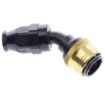 Bilde av 45° PTFE Quick Connect Hose Ends -Black/Gold - AN8