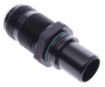 Bilde av AN Bulkhead to Male quick connect - Black - AN16