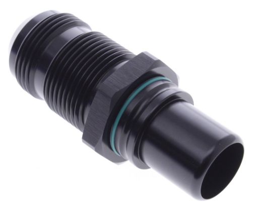 Bilde av AN Bulkhead to Male quick connect - Black - AN16