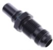 Bilde av AN Bulkhead to Male quick connect - Black - AN10