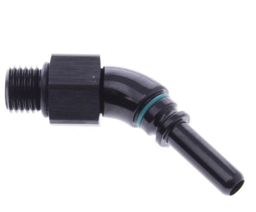 Bilde av 45° AN4 - AN4 O-ring (7/16"x20 SAE UNF) - Black/Gold