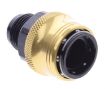 Bilde av AN male quick connect adapter -Black/Gold - AN10