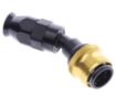 Bilde av 30° PTFE Quick Connect Hose Ends -Black/Gold - AN6