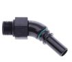Bilde av 45° AN6 - AN6 O-ring (9/16"x18 SAE UNF) - Black/Gold