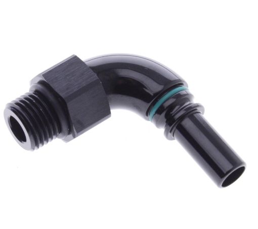 Bilde av 90° AN6 - AN6 O-ring (9/16"x18 SAE UNF) - Black