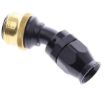 Bilde av 30° PTFE Quick Connect Hose Ends -Black/Gold - AN12