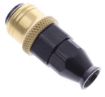 Bilde av Straight PTFE Quick Connect Hose Ends -Black/Gold - AN4
