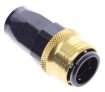 Bilde av Straight Quick Connect Hose Ends -Black/Gold - AN8